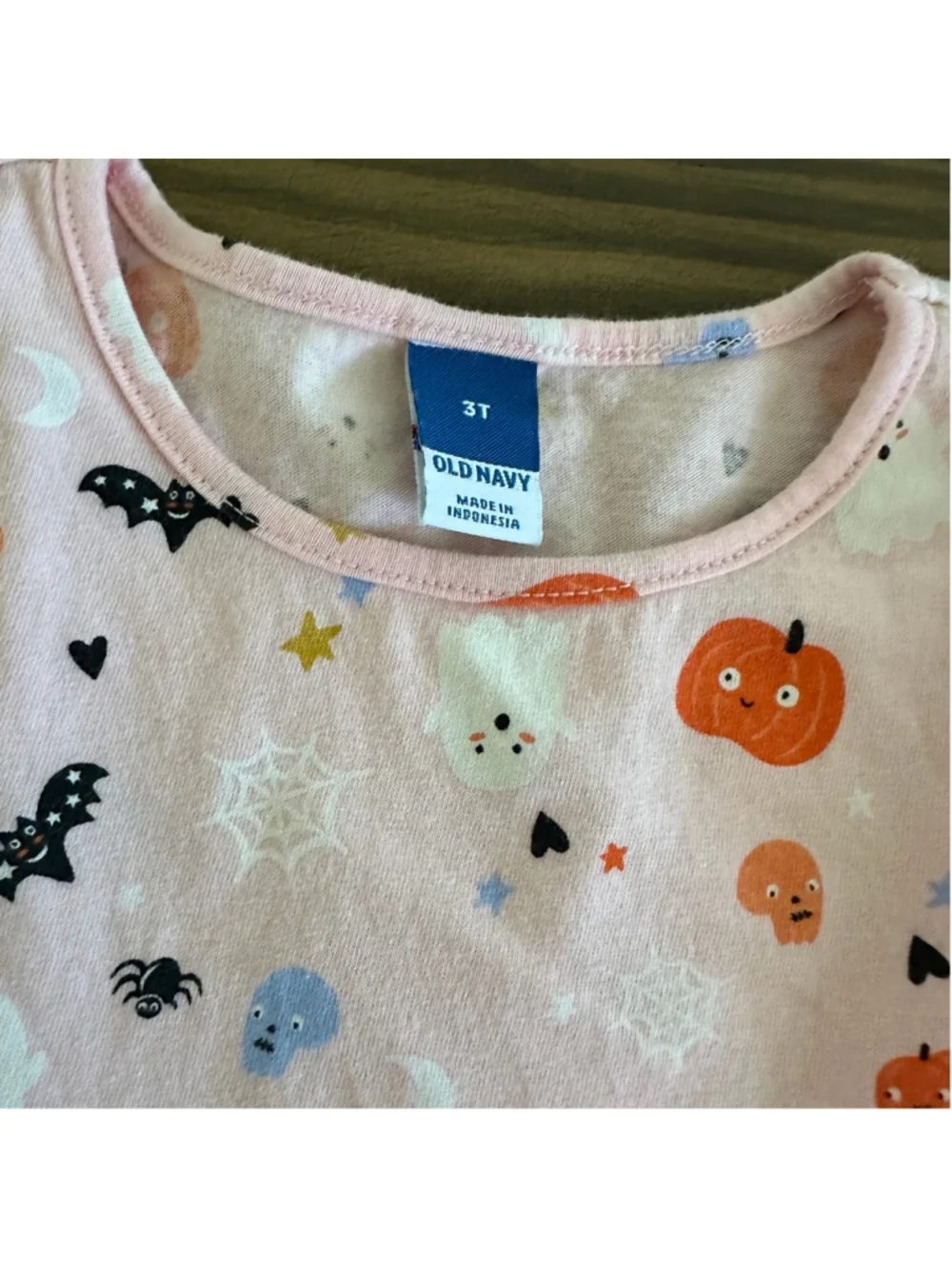 Girls Halloween Outfit Lot 3T Old Navy Dress Ghost Pumpkin Leggings 2 Pc